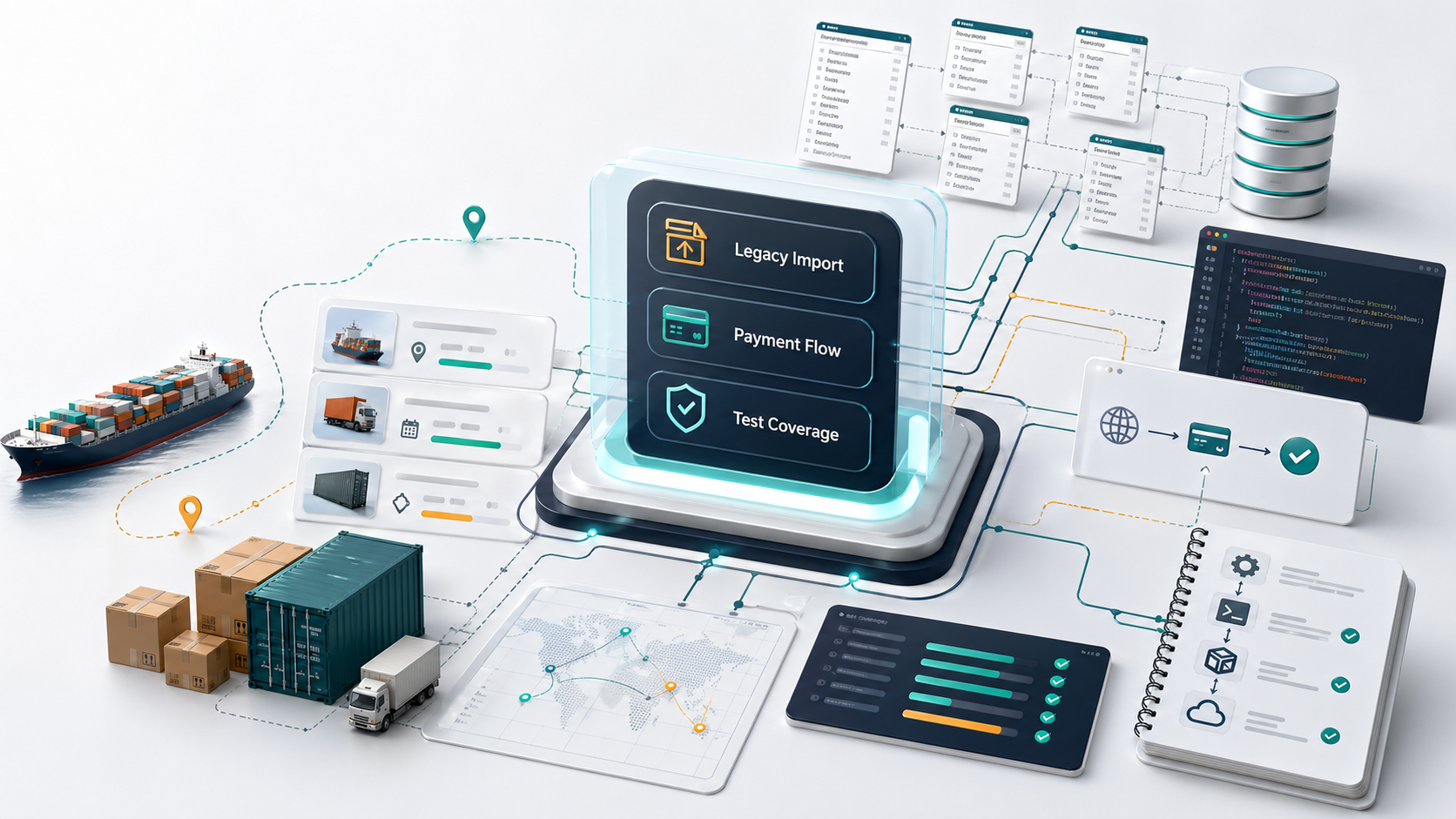 廉價航空快遞重構專案主視覺